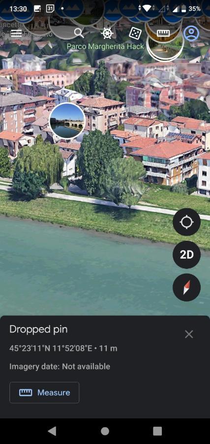 Vicino Al Prato Della Valle Intero Appartamento Parcheggio Facile Di Fronte Padova Luaran gambar