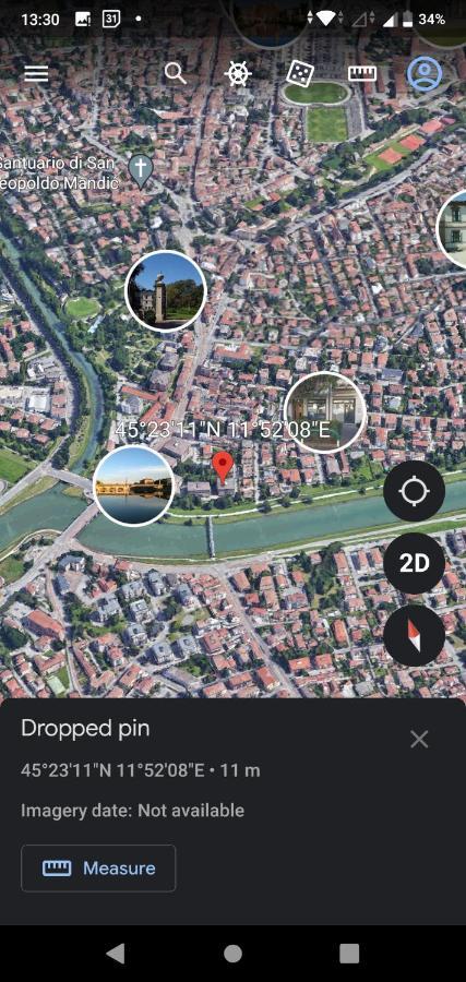 Vicino Al Prato Della Valle Intero Appartamento Parcheggio Facile Di Fronte Padova Luaran gambar