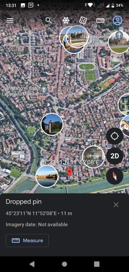 Vicino Al Prato Della Valle Intero Appartamento Parcheggio Facile Di Fronte Padova Luaran gambar